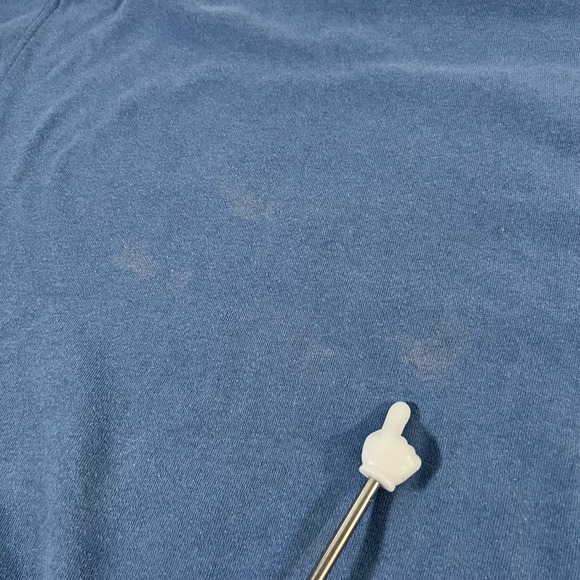 MC Sportswear Beary Special Grandma Crewneck Sweatshirt Blue XL Embroidered FLAW - Picture 6 of 8